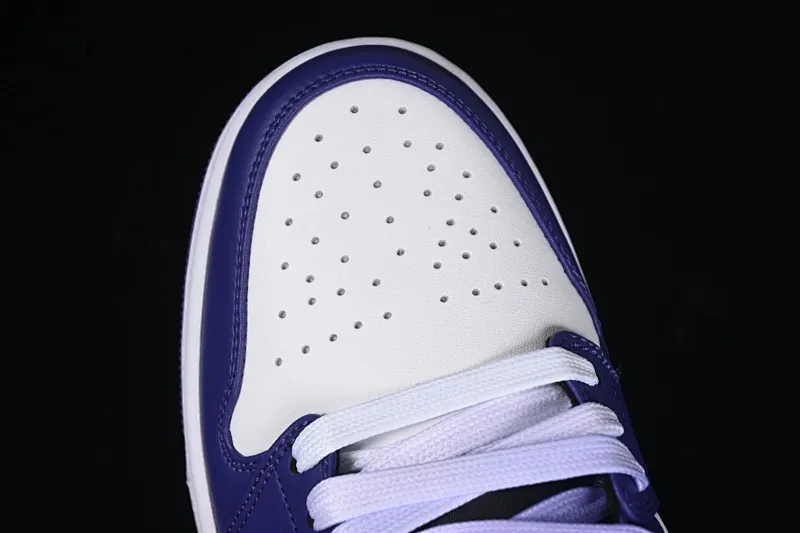 All categories Air Jordan Jordan series basketball shoes Air Jordan 1 Low Air Jordan 1 Low AJ1 Joe 1 grape purple low-top basketball shoes 553558-500